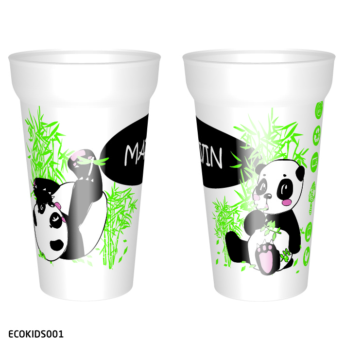 Gobelets personnalisés réutilisables Ecolocup