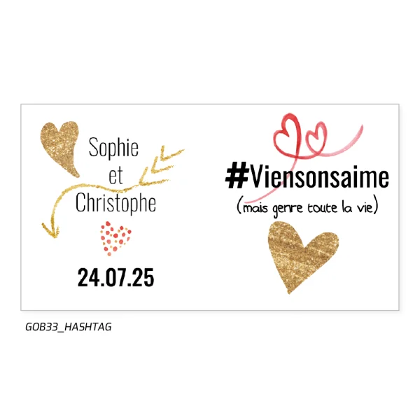 #VIENSONSAIME : L'Amour en Majuscules !